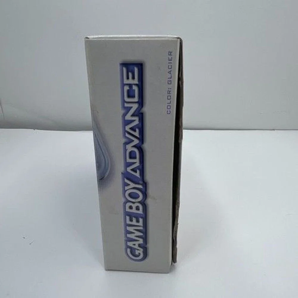 Glacier Game Boy Advance AGB-001 GBA Handheld System Console & Box Only